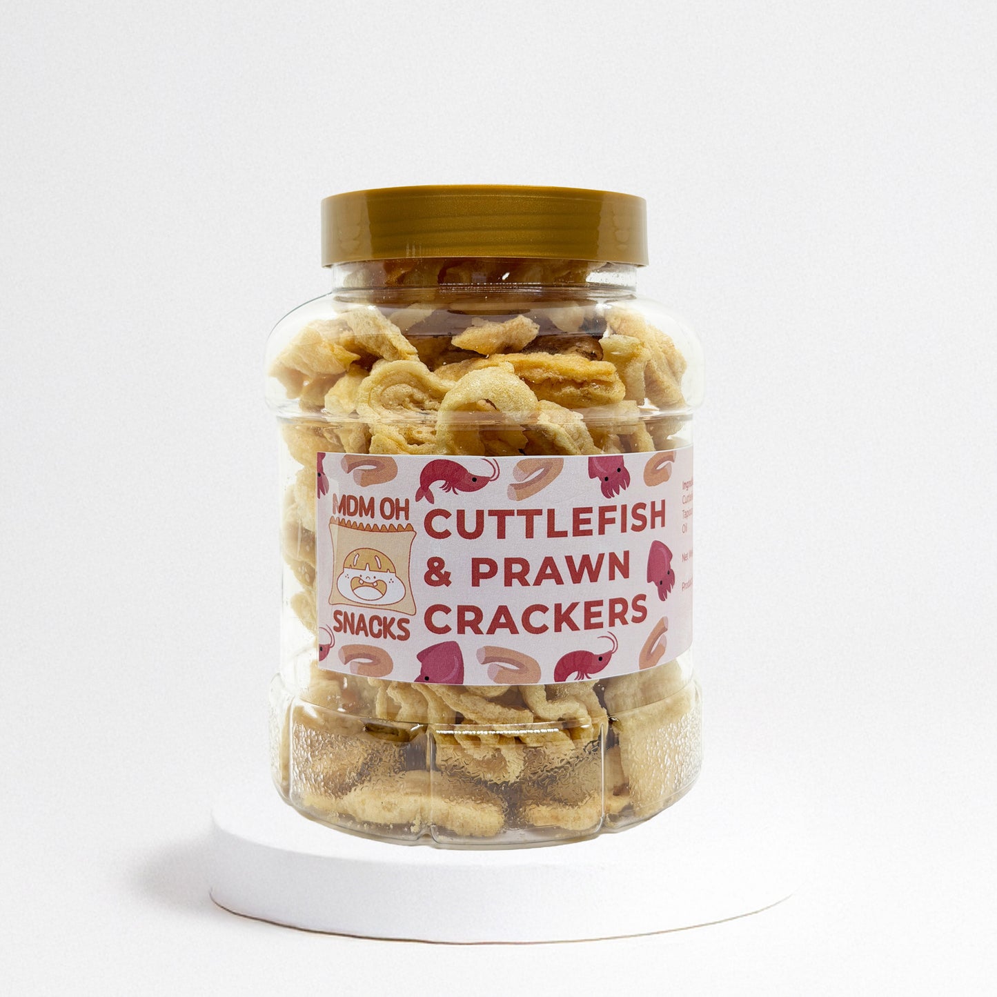 Cuttlefish and Prawn Crackers (Bottled)
