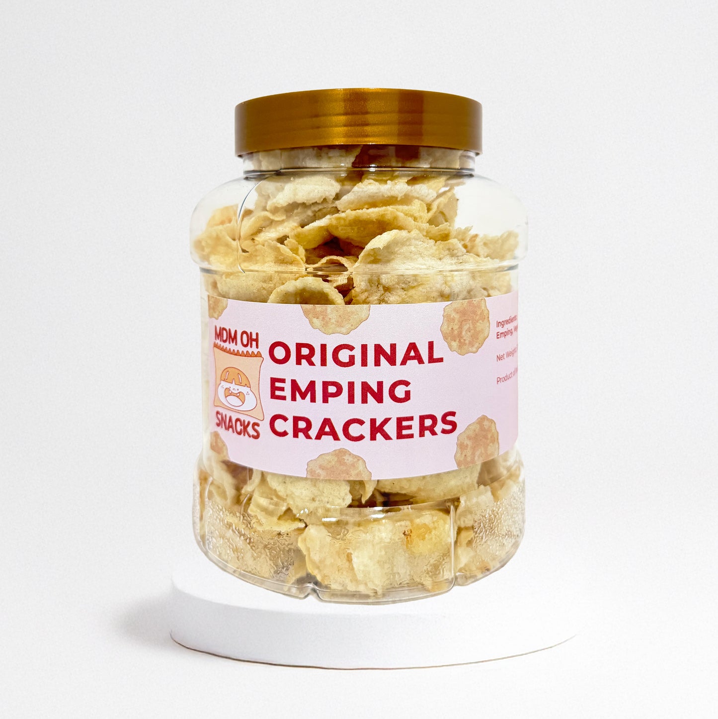 Belinjo Crackers (Bottled)
