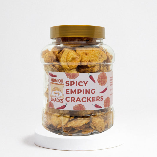 Spicy Emping Crackers (Bottled)