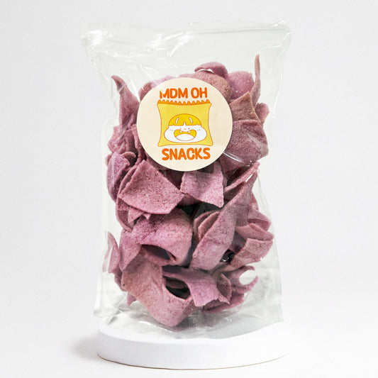 Purple Sweet Potato Crackers